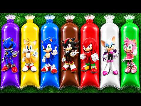 Sonic Hedgehog,Shadow, Knuckles, Tails, Metal Sonic Show Off Their Superpowers!
