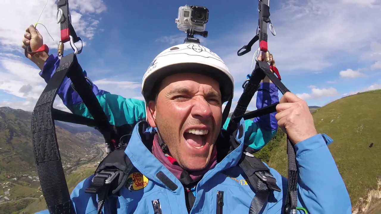 PAUTE, parapente increíble, comida de los dioses Incas.