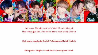 Nct Dream  Hot Sauce  color Coded  Hanromengindo