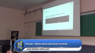 PyconAR 2016 - Docopt - Option parser para seres humanos