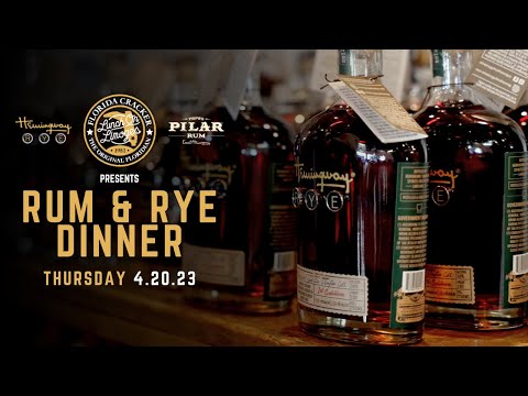 Florida Cracker Lunch on Limoges' Papa's Pilar & Hemingway Rye Dinner Recap