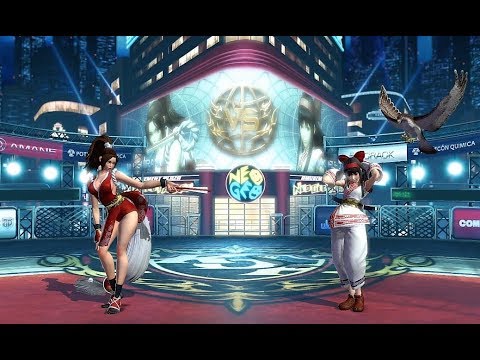 LEVEL 5 Mai Shiranui VS Nakoruru KOF XIV BATTLE TUTORIAL The King of Fighters XIV