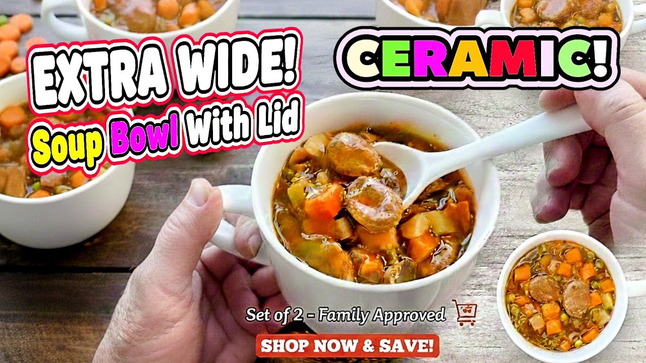 Перестаньте пользоваться маленькими мисками! Эта керамическая миска изменит всё! 🍲