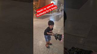 Hashi ka welcom krny ka anokha andaz.