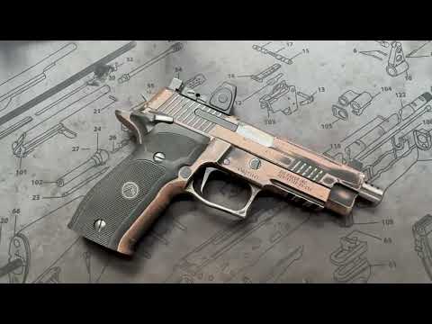 Sig P226 Legion Copper Wash Battlefield Pickup