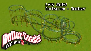 RCT3 - Lets Ride The Corkscrew - Ioniser