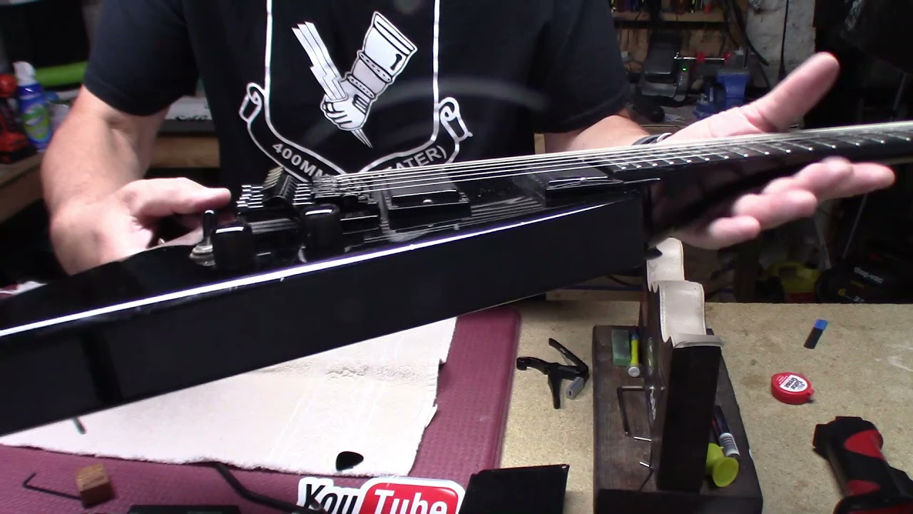 Vintage Carvin ULTRA V With Floyd Rose Gets Setup Episode 166