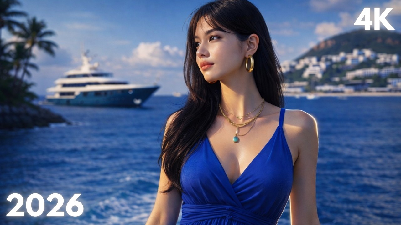 Tropical Deep House Relax 2026 🌊 Smooth Ocean Chill Vibes 4K UHD | Brezzer House