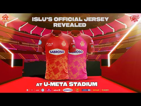 Islamabad United's Official Jersey For The HBL PSL 8