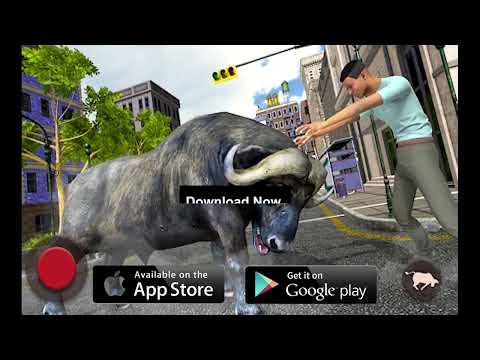 Angry Wild Bull Attack Game 3D