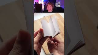 How To Make Mini Paper Notebook Craft! 😮
