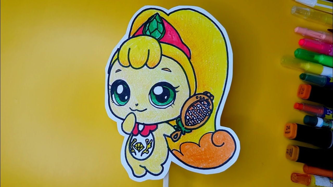 Catchtiniping: Drawing: Coloring캐치티니핑::조아핑 - YouTube