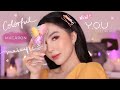 🟣 Colorful Macaron 🟠 Makeup Tutorial | Review Y.O.U NEW Colorland Series