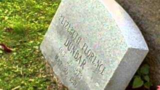PAUL LAURENCE DUNBAR'S GRAVE /WOODLAND CEMETERY DAYTON,OH.