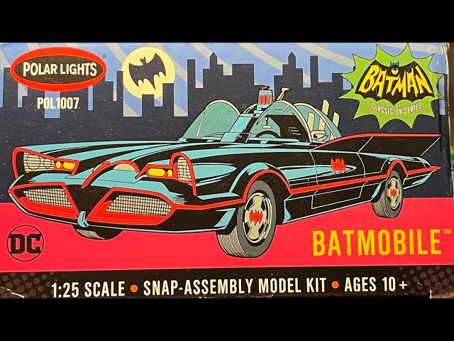 Full build and review of the Polar Lights Batmobile - YouTube