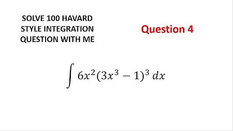 SOLVE THIS DIFFICULT HAVARD STYLE INTEGRATION QUESTION IN MINUTES!