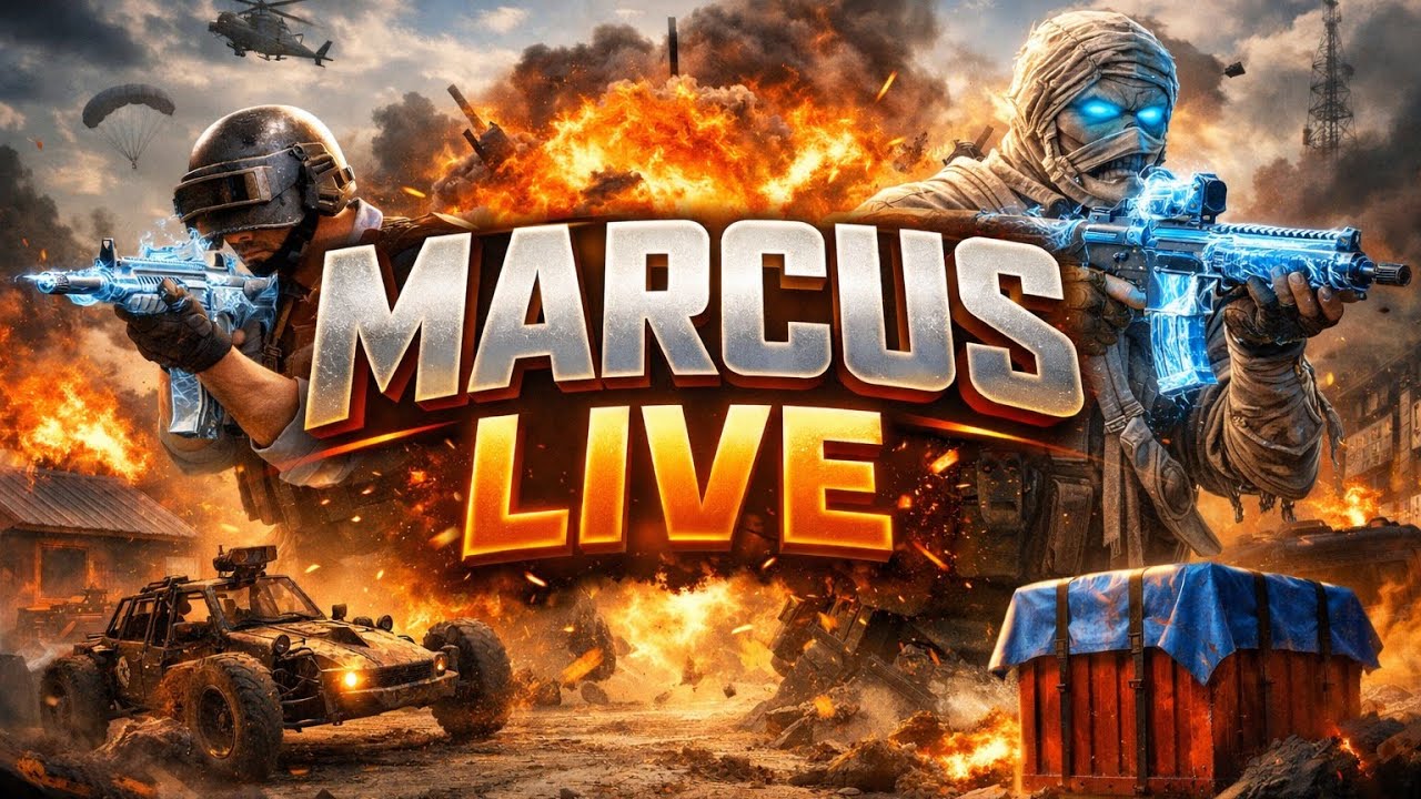 🔴 MARCUS LIVE -  NEW UPDATE RUSH GAMEPLAY | BGMI 4.1 WINTER UPDATE
