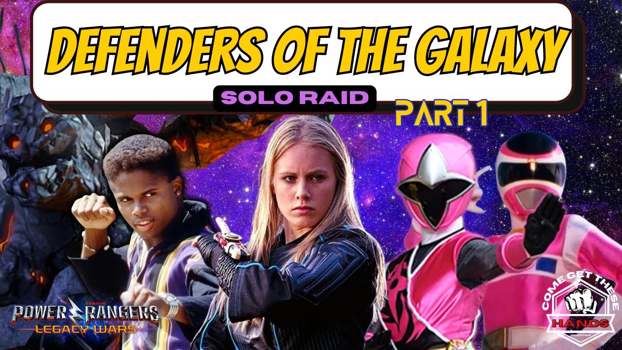 Defenders Of The Galaxy | Solo Raid Full Gameplay Pt.1 | Power Rangers ...