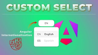 Angular Internationalization - Custom select component