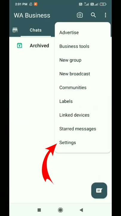 Whatsapp Business Keep Chats Archived Settings Turn Off 📴 #shorts #youtubeshorts #uniquetechtips