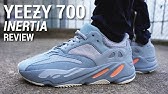 prosperidad Objetivo Delincuente Adidas Yeezy Boost 700 Inertia Review & On Feet - YouTube