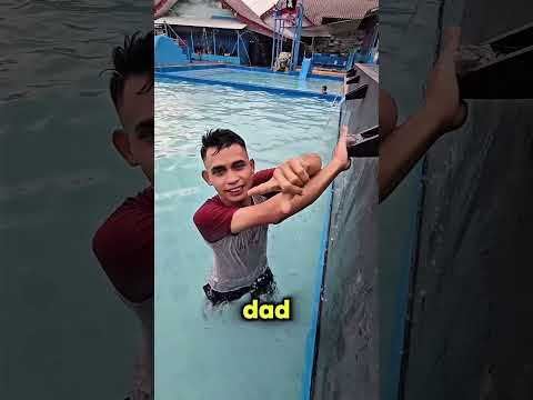 Dad Finally Opens The Water