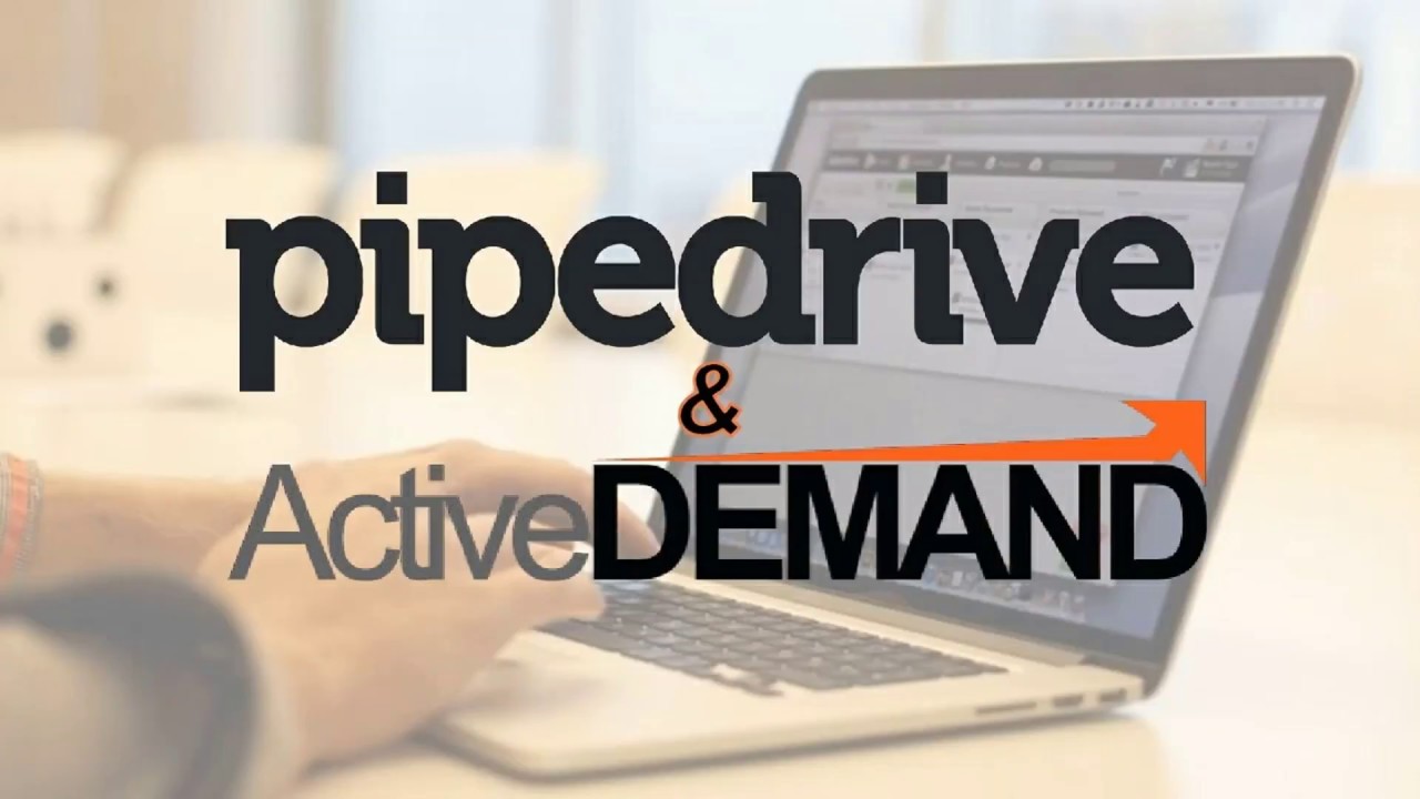 ActiveDEMAND and Pipedrive Integration - YouTube