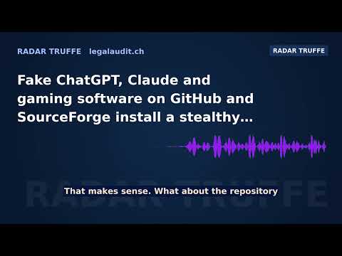 Fake ChatGPT, Claude and gaming software on GitHub and SourceForge install a stealthy RAT