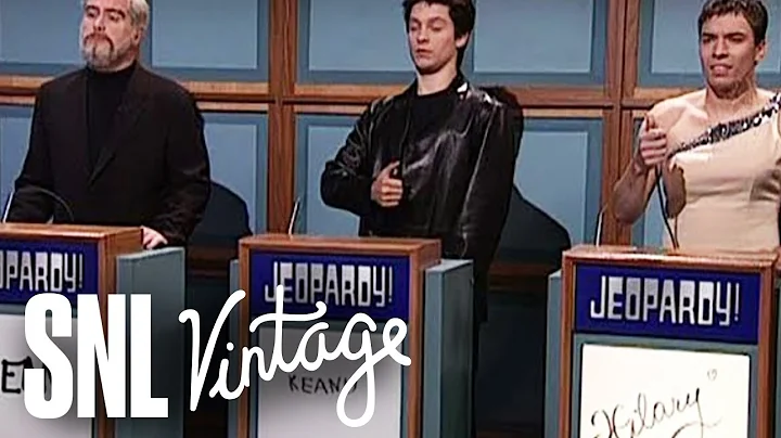 Celebrity Jeopardy!: Hilary Swank, Keanu Reeves, S...