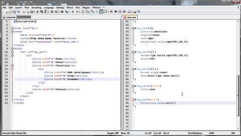 Finishing up a drop down menu in HTML5 and CSS3   YouTube