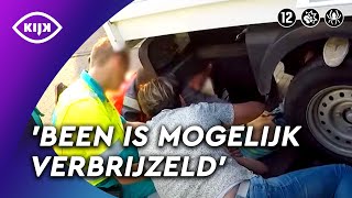 Meisje (9) onder BUS van BEZORGER na AANRIJDING | Als de Brandweer | KIJK