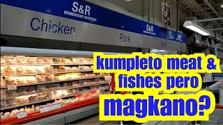 S&R Shopping and Groceries Meat and Seafood Prices update October 2022