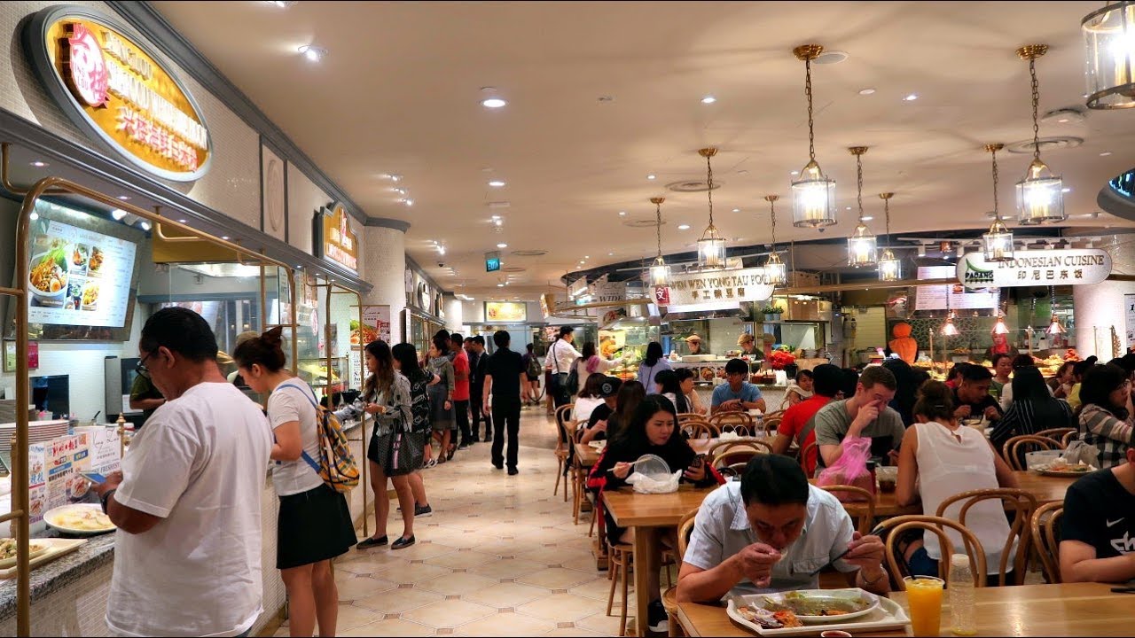 Popular Foods in Singapore BEST Singapore Food Court Ion Orchard Food Opera Tour 