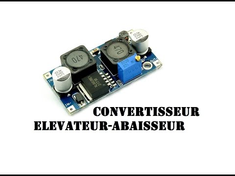 Convertisseur DC-DC Réglable 5V à 1-24V - Module élévateur/abaisseur USB - Avec écran LCD