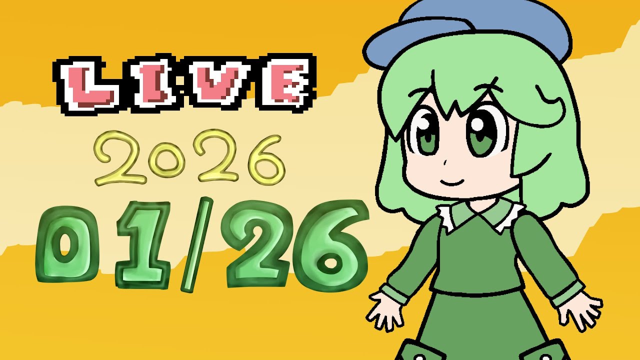 0126 2026[1] [アニメ制作RTA12日目] Anime draw12 days [