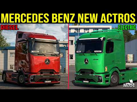 ETS2 1.61 I Mercedes-Benz eActros MP6 Diesel & Electric