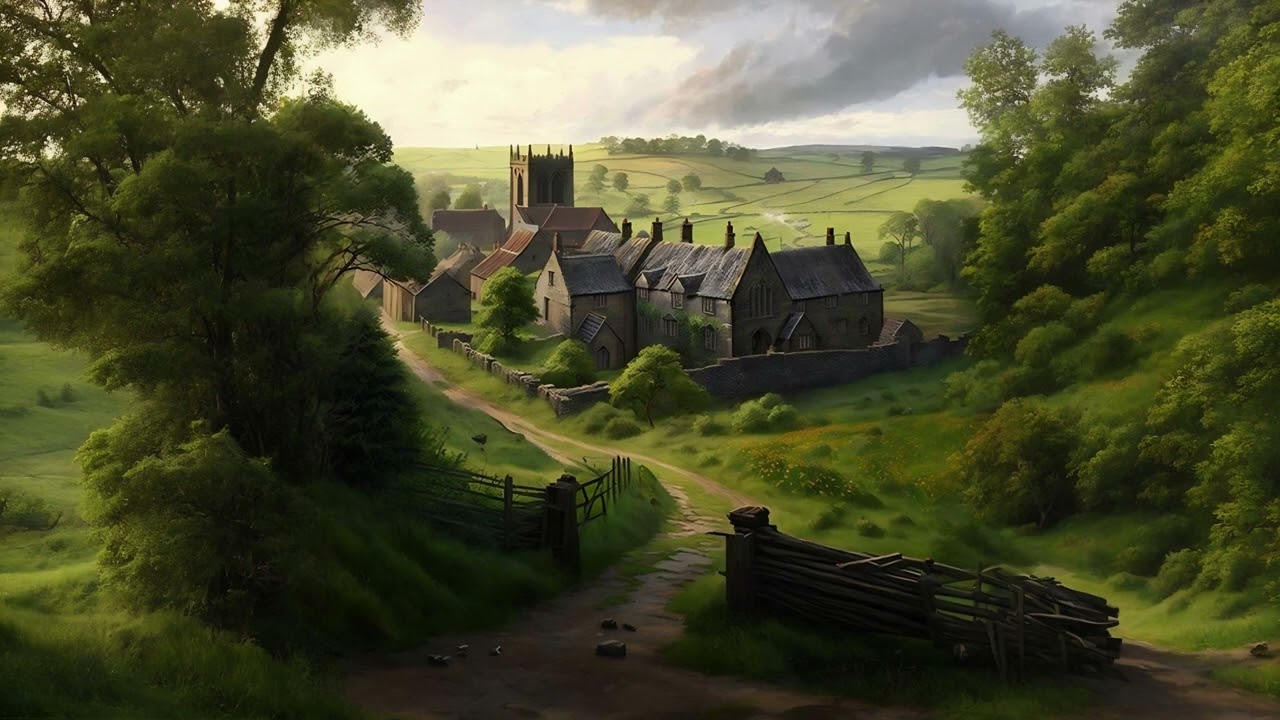 Medieval Ambient Church Scene | Yorkshire Ambience | Medieval Church | Relaxing Ambience