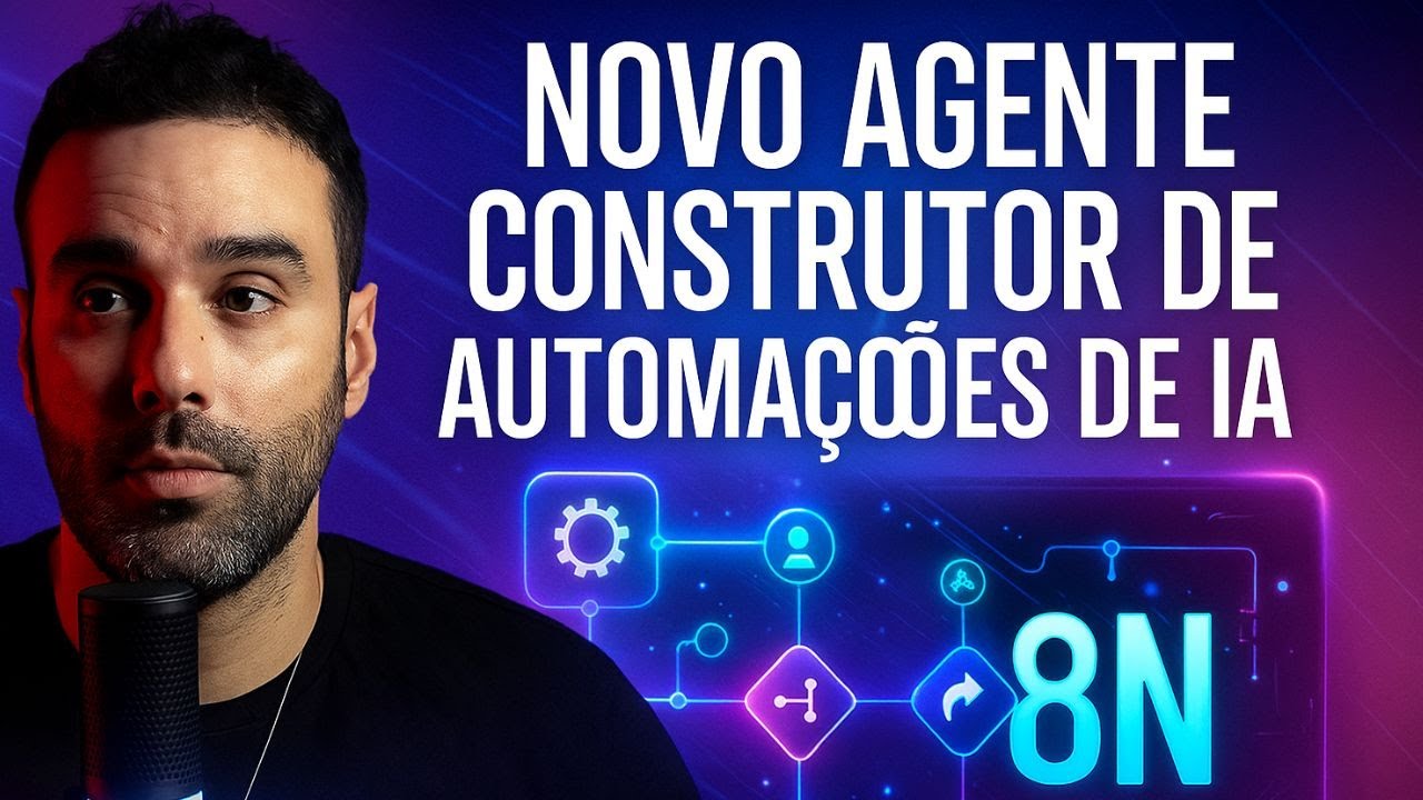 Novo Agente de IA Construtor de Automações Nativo do N8N - YouTube