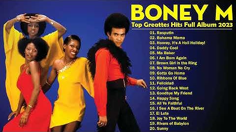 Boney M Greatest Hits Mix Collection 2023 ★ The Best Of Boney M Full Album 2023