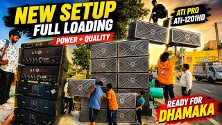 भयानक गर्मी में हुआ 3X15 का Sound Chek🔥DJ GK MUSIC RAJGANJ⚡️DJ PANKAJ CABINET🔥