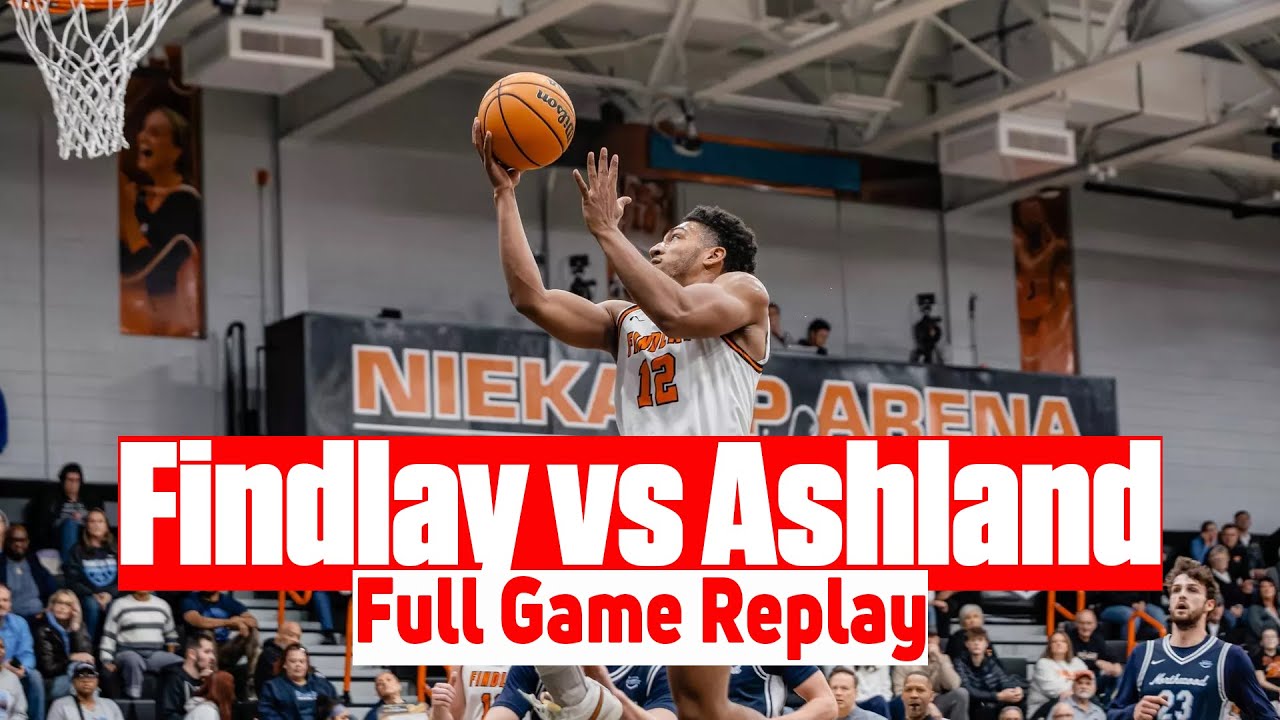 Findlay vs Ashland Men's Basketball Full Game Replay | 2026 G-MAC Basketball