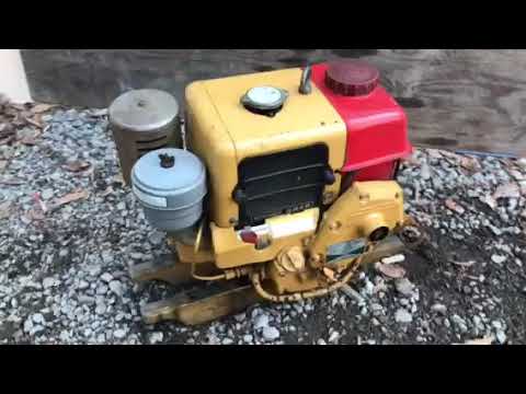 ヤンマーディーゼルエンジン　HA4B　実働！！ ヤンマーディーゼルエンジン HA4B 実働！！