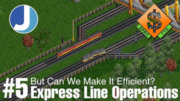 OpenTTD | Generic British Themed Map | Episode 5 | Enter The Express Trains