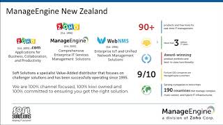 ManageEngine Unified Endpoint  Management and Security Seminar NZ 2020 screenshot 4