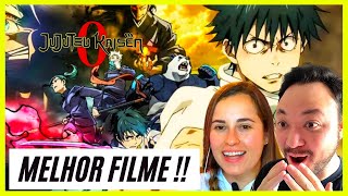 O MELHOR FILME DE ANIME DA HISTÓRIA!! REACT JUJUTSU KAISEN 0 | LUTA YUTA VS GETO | ft. Vanessa