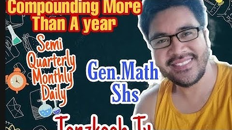 #Compounding more than once a year