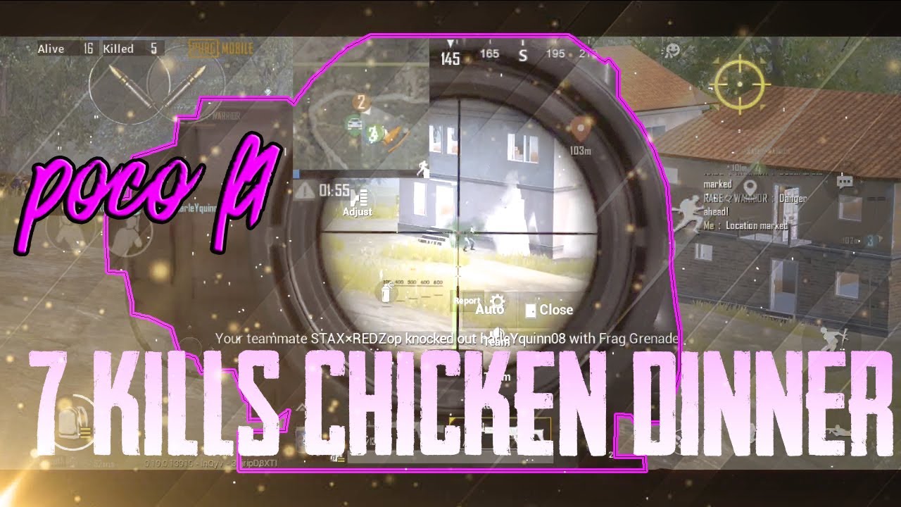 7 Kills chicken dinner with op teammate - YouTube