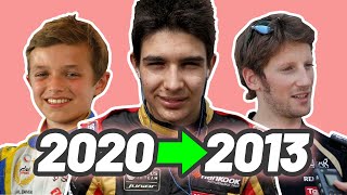 2020 Formula 1 Grid: Where were they 7 YEARS AGO?