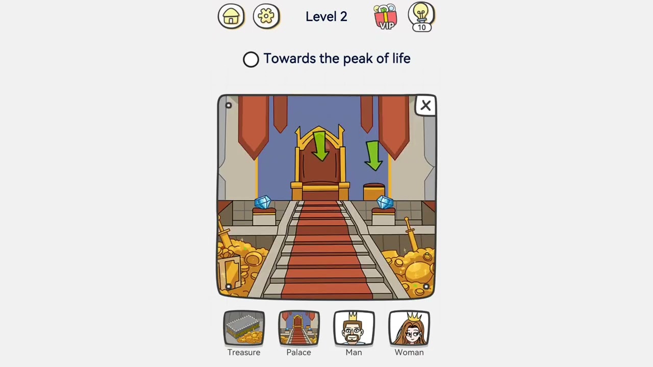 Brain Out 2 - (Challenges: Brain Theatre) Level 2 Gameplay Solution