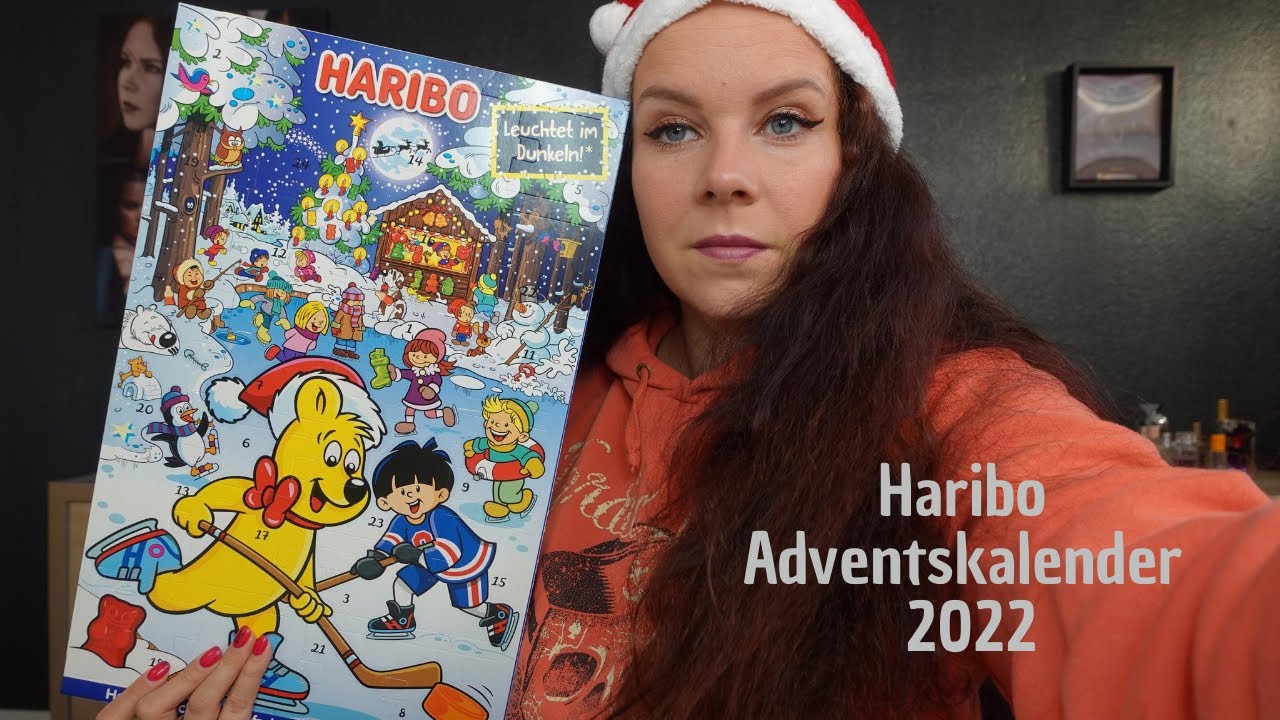 Haribo Advent Calendar, Christmas sweets gift, 300g